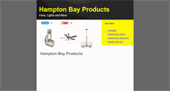 Desktop Screenshot of hamptonbayproducts.com